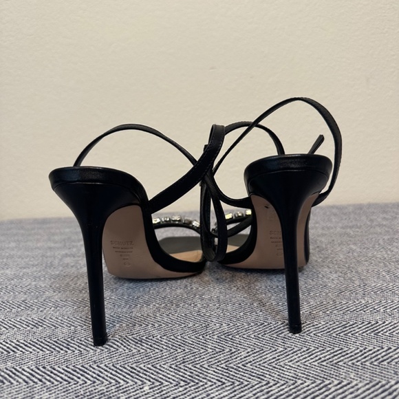 SCHUTZ - Jewled Lylah Stilleto Sandals - Picture 4 of 6